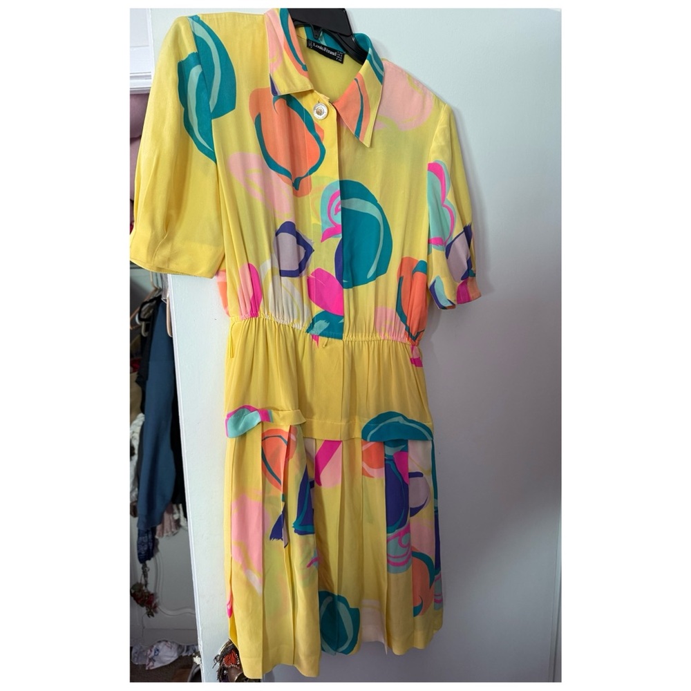 Vintage 80s Louis Feraud Dress